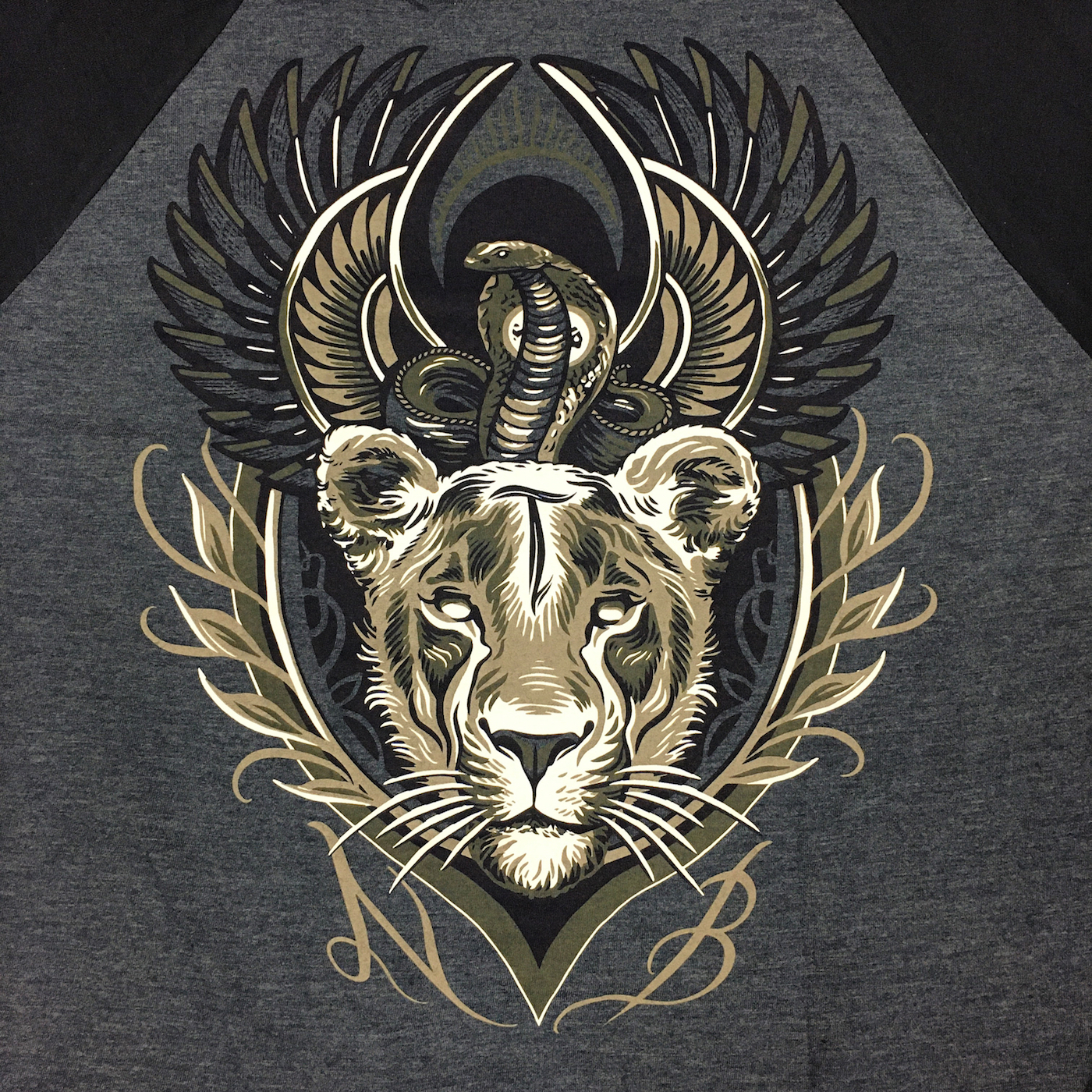 Nina Buitrago 3/4 sleeve tshirt