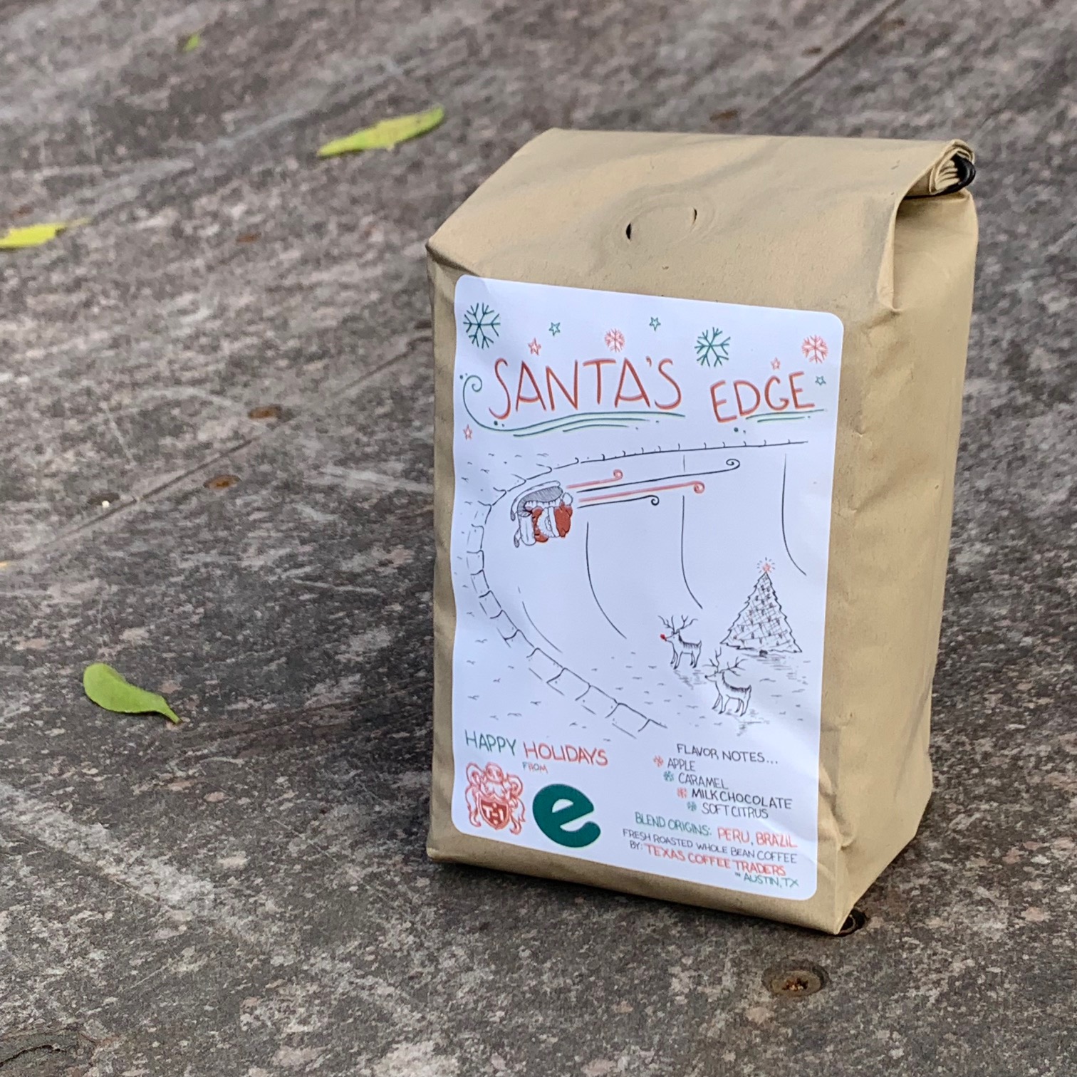 “Santa’s Edge” coffee